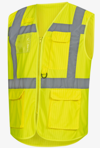 Nitras® 7118 Warnschutz-Weste leuchtgelb